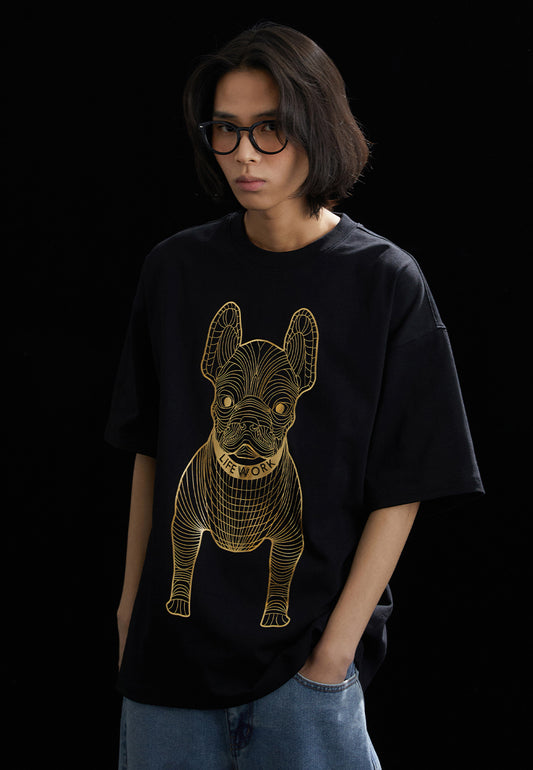 (PRE-ORDER) LIFEWORK GOLD SILVER DOG SHORT SLEEVE T-SHIRT