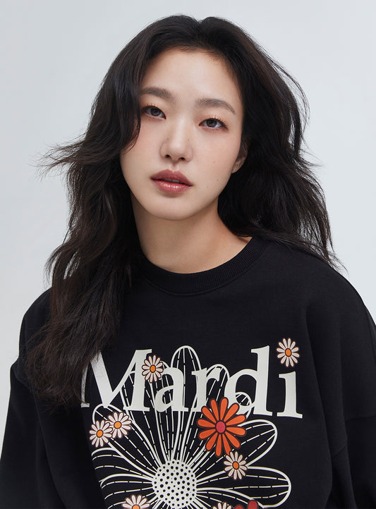 (PRE-ORDER) MARDI SWEATSHIRT FLOWERMARDI BLOSSOM