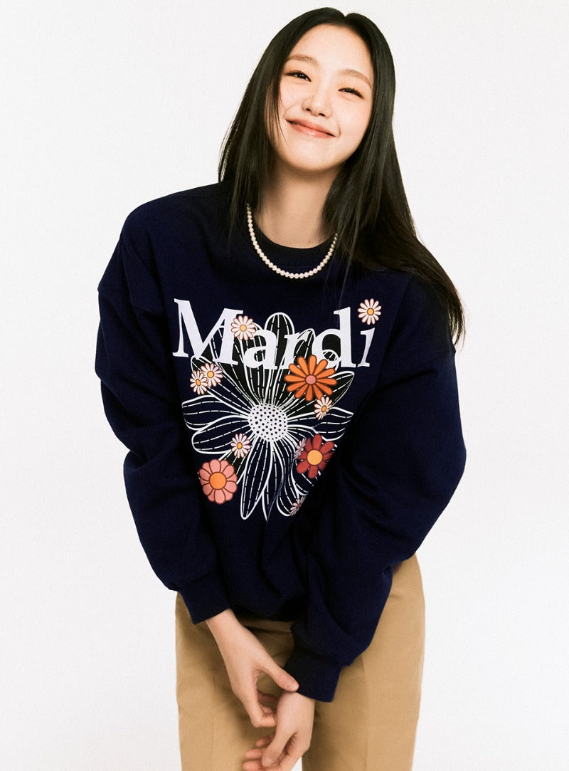 (PRE-ORDER) MARDI SWEATSHIRT FLOWERMARDI BLOSSOM