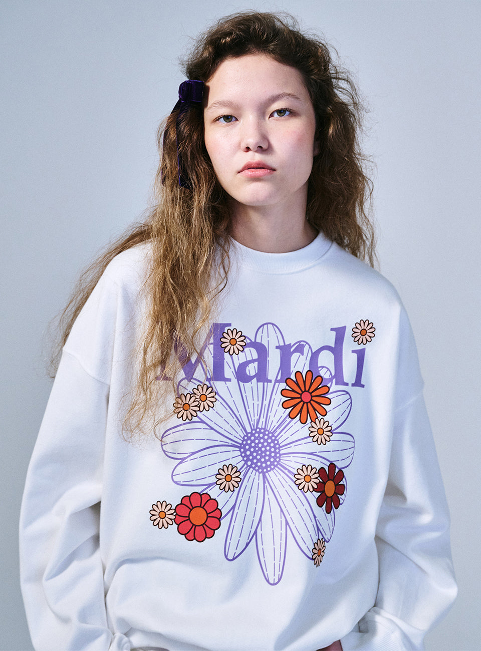 (READY STOCK) MARDI SWEATSHIRT FLOWERMARDI BLOSSOM