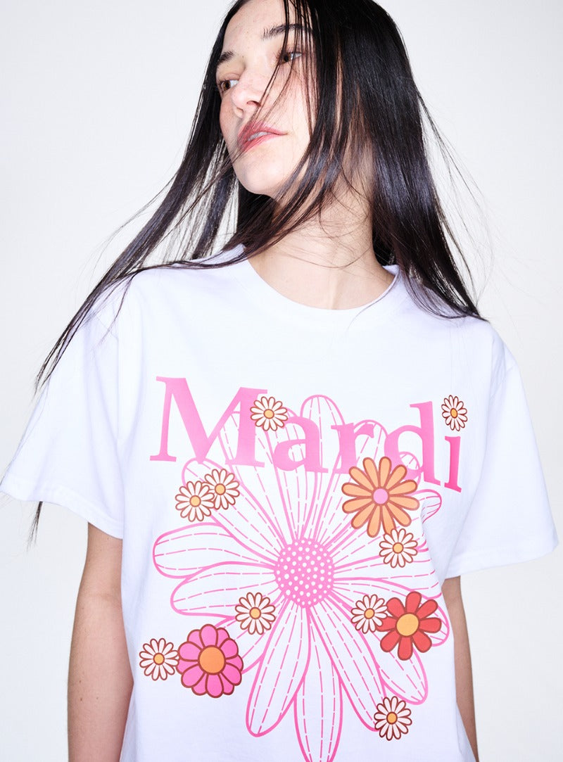 (PRE-ORDER) MARDI T-SHIRT FLOWERMARDI BLOSSOM