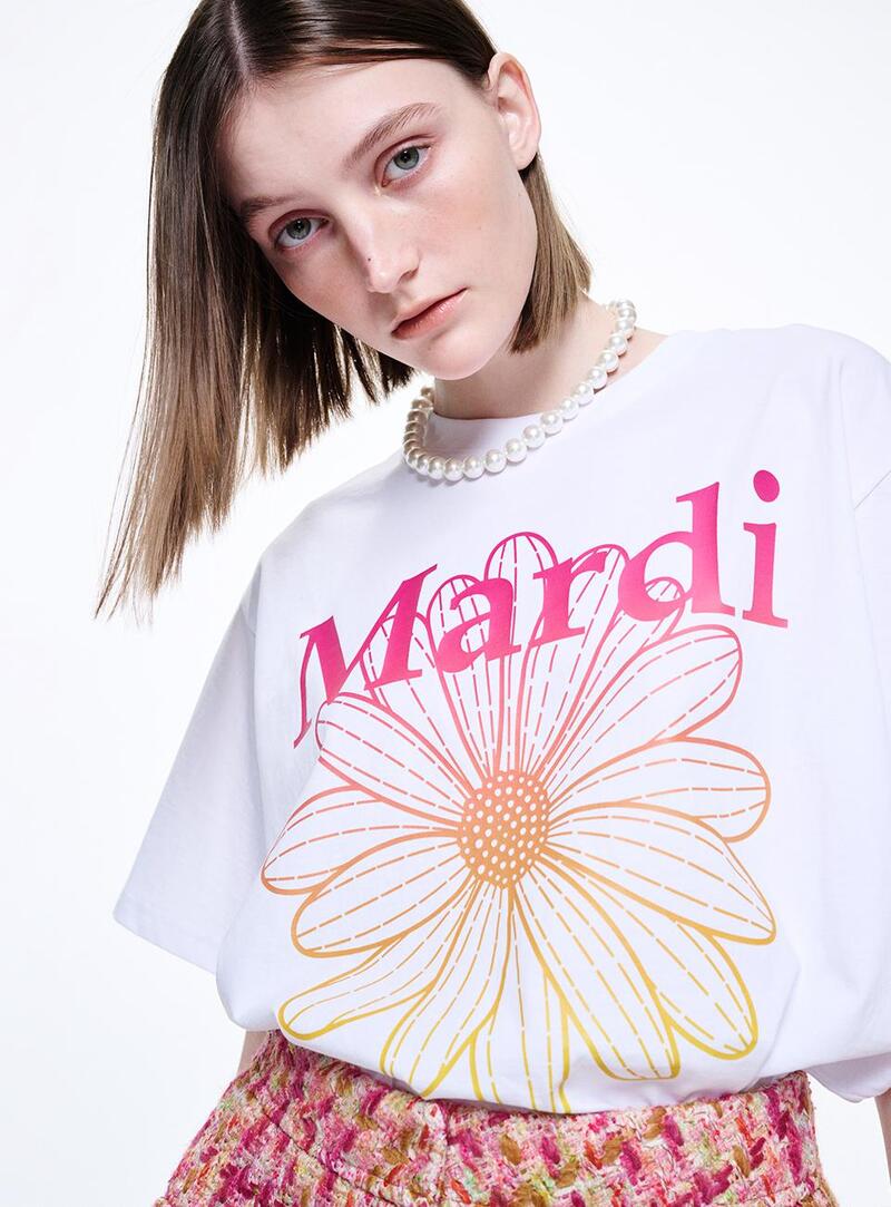 (PRE-ORDER) MARDI T-SHIRT FLOWERMARDI GRADATION